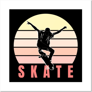 SKATE Posters and Art